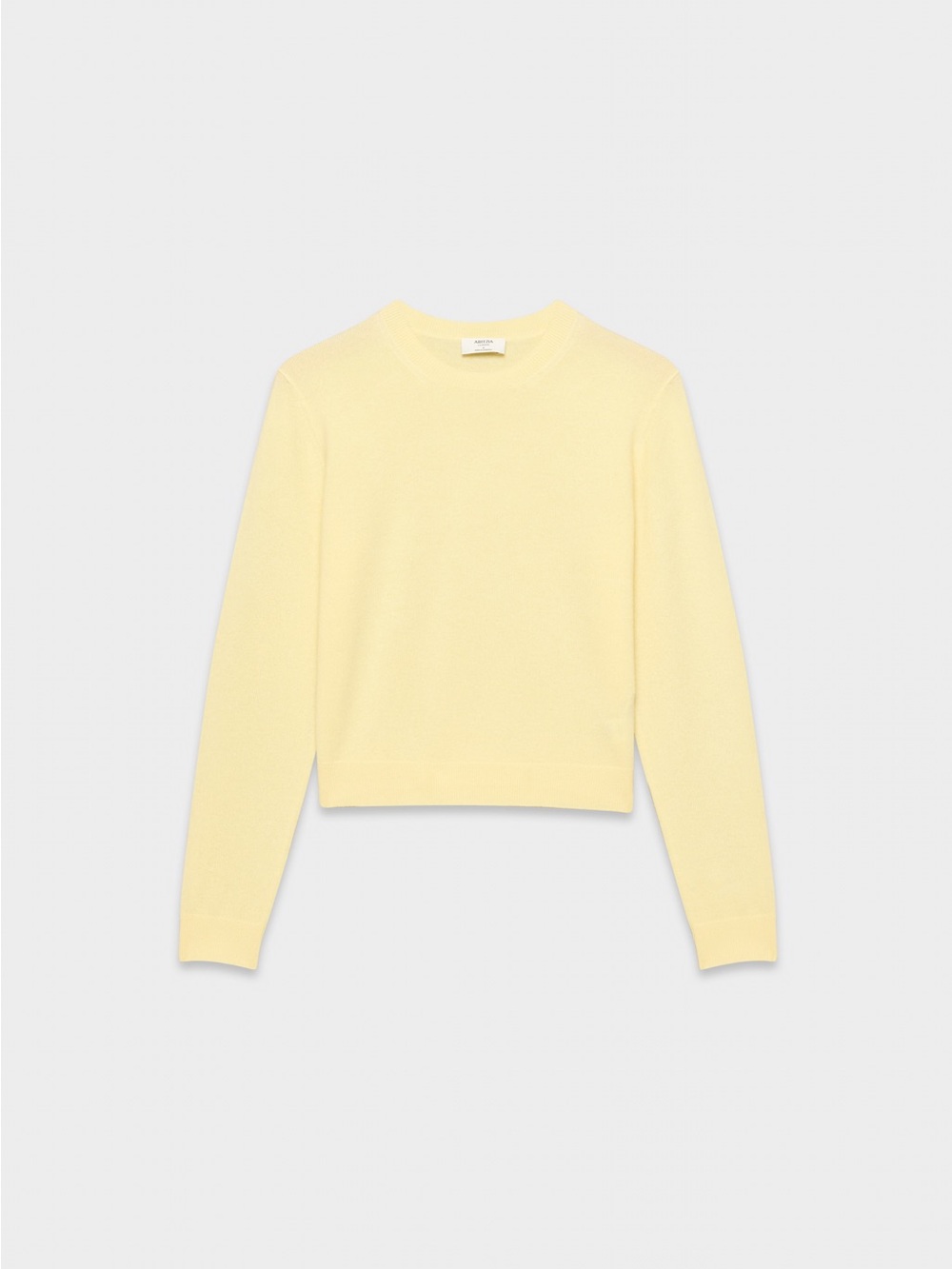 NWT - Aritzia Bare Cashmere Bloor Sweater - Butter Yellow - Size Small
